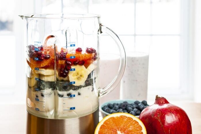 Preparation of a berry cocktail to increase potency in a short time